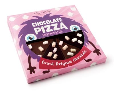 Bernard Chocolate Pizza met Marshmallows