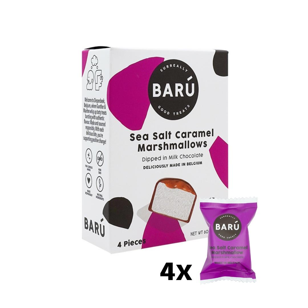 Milk Chocolate & Sea Salt Caramel Marshmallows - Barù