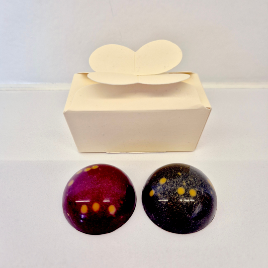 Doosje met 2 luxe pralines