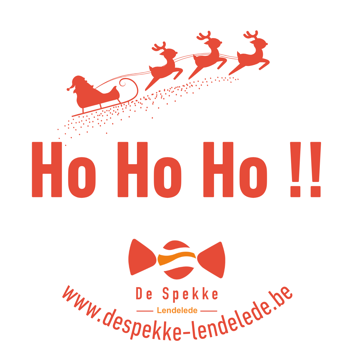 Snoepdoos : 'Ho Ho Ho!'