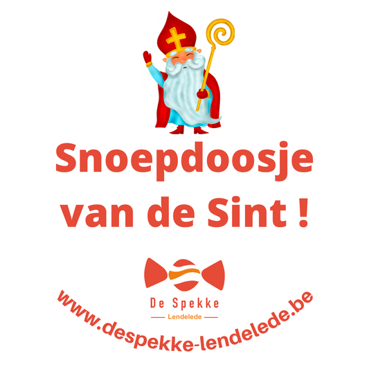 Snoepdoos : 'Snoepdoosje van de Sint'