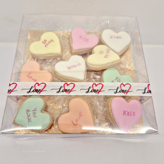 Klassevol cellodoosje - gevuld met koekjes