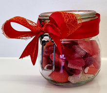 Afbeelding in Gallery-weergave laden, Weckpot gevuld met snoepjes - Valentijn
