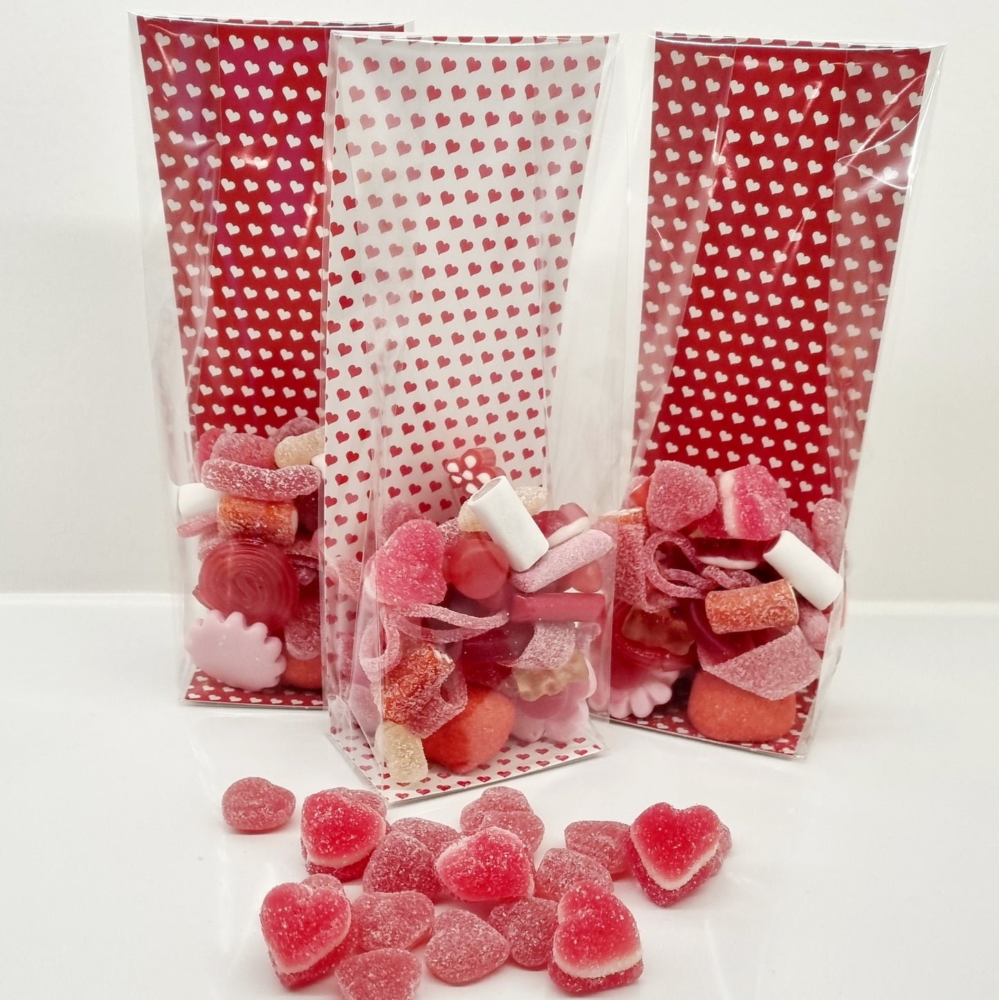 Mengeling valentijnsnoepjes