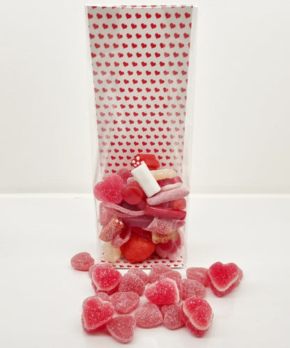 Mengeling valentijnsnoepjes