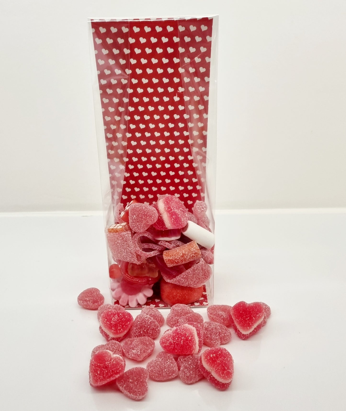 Mengeling valentijnsnoepjes