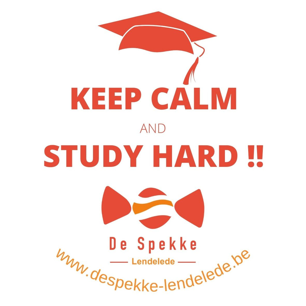 Snoepdoos : 'Keep Calm and Study Hard'